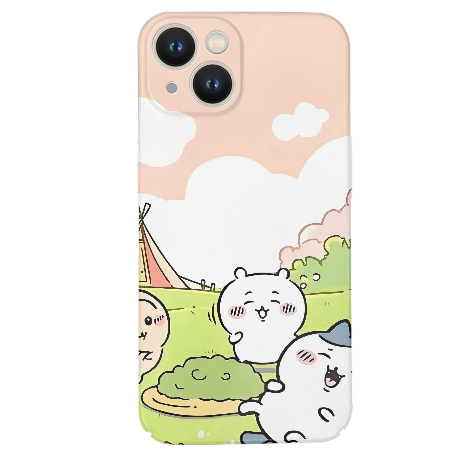 （画像用） ちいかわ Chii-kawa 【iPhone 14シリーズ対応】ハードケース